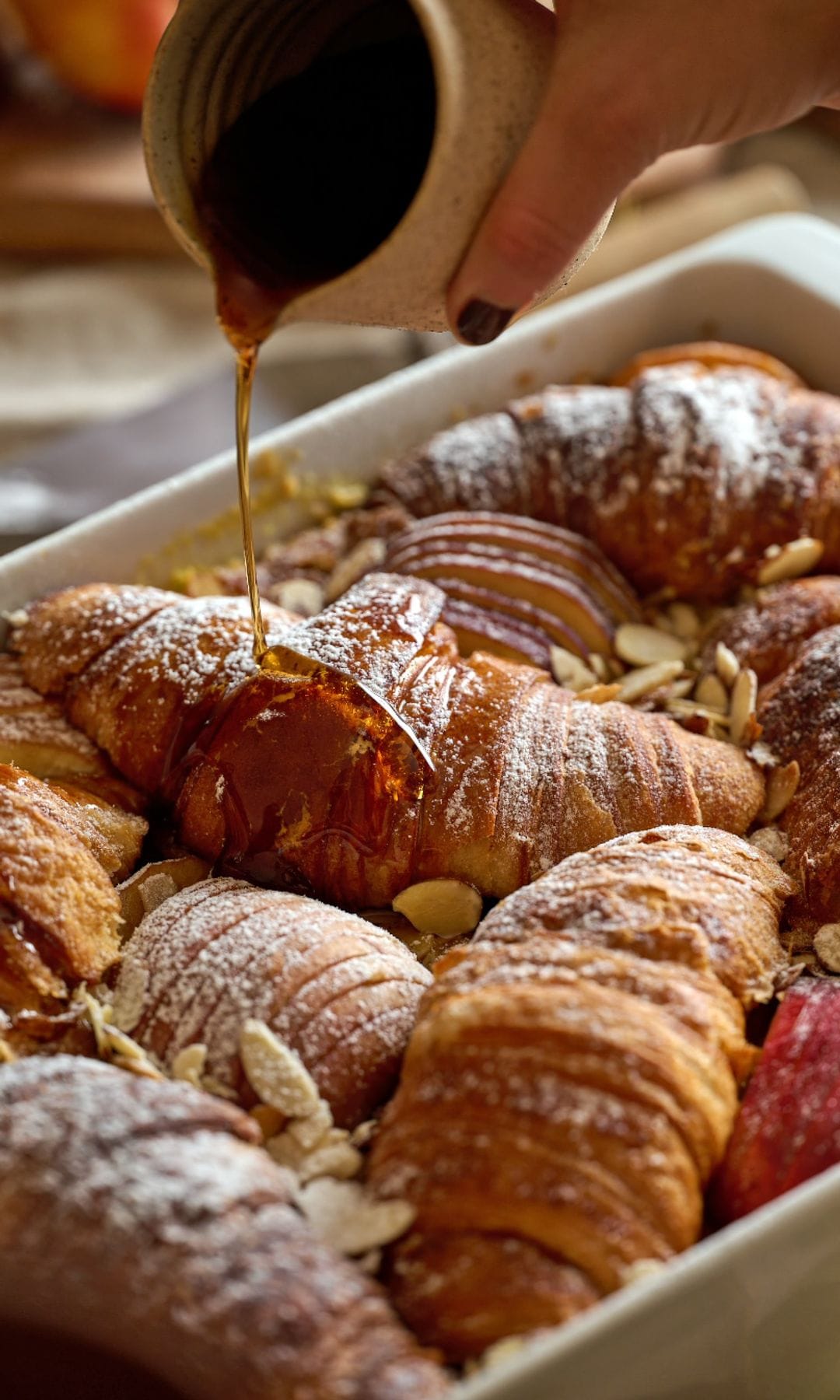 APPLE PIE CROISSANT PUDDING