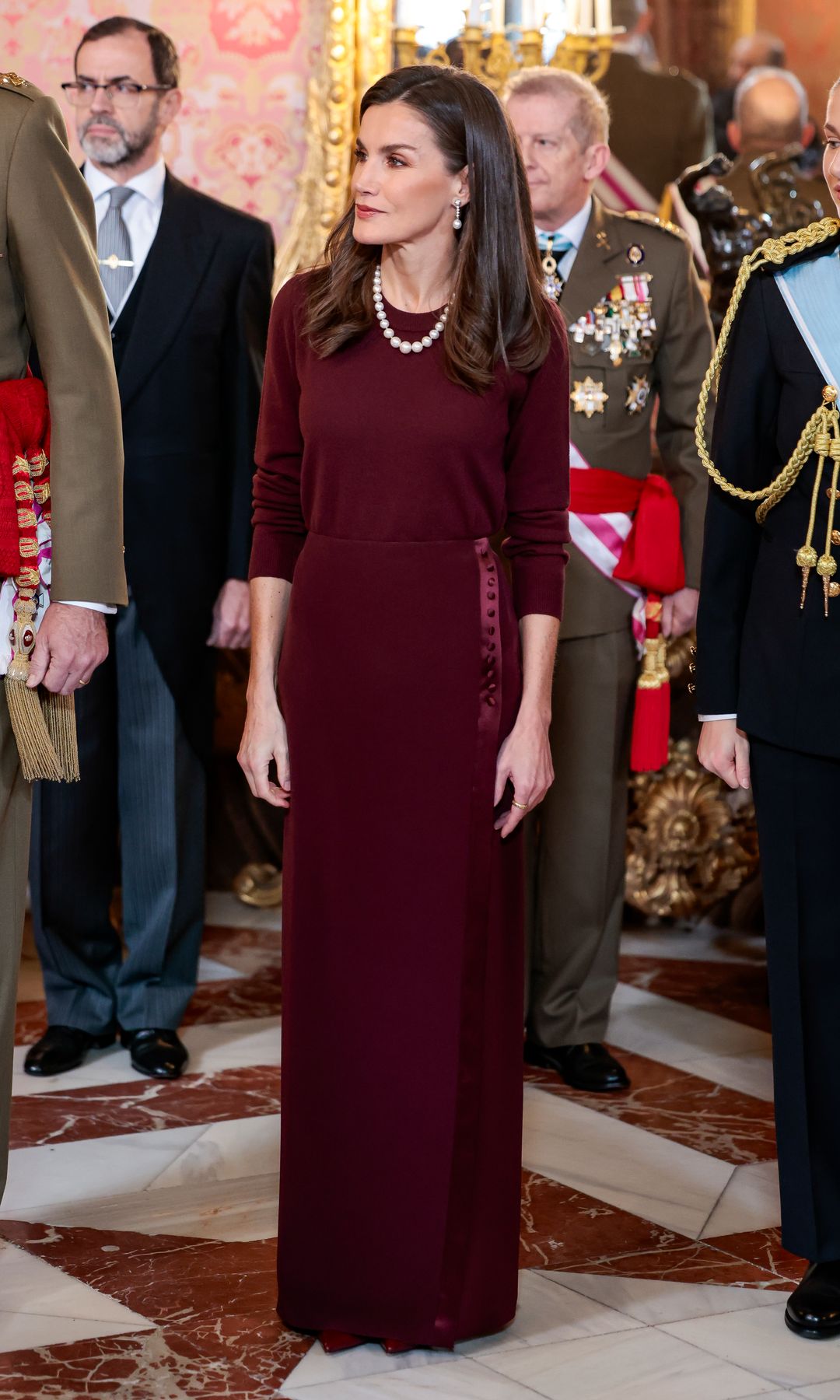 Reina Letizia en la Pascua Militar 2025