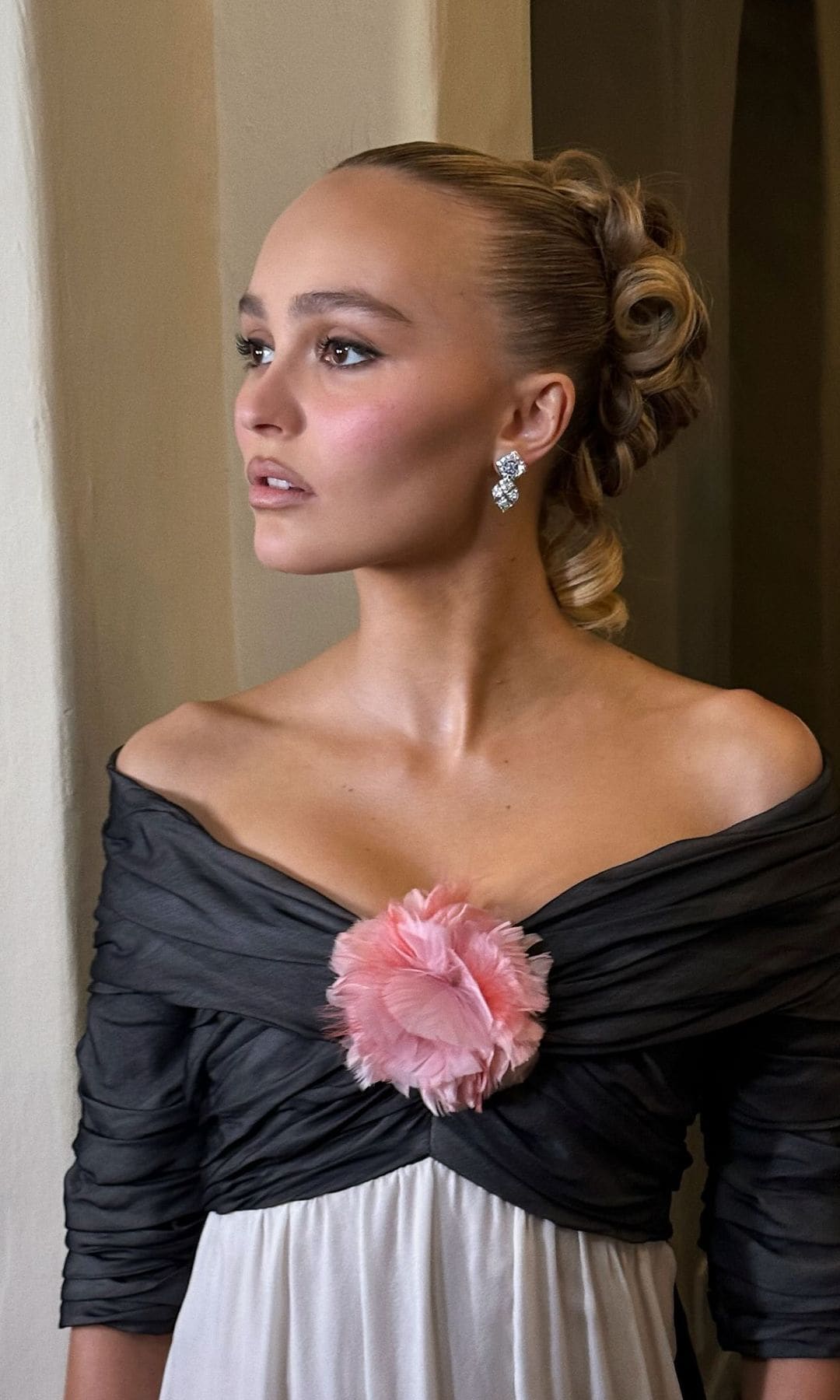 Lily-Rose Depp en la 15ª edición de los Governors Awards 2024