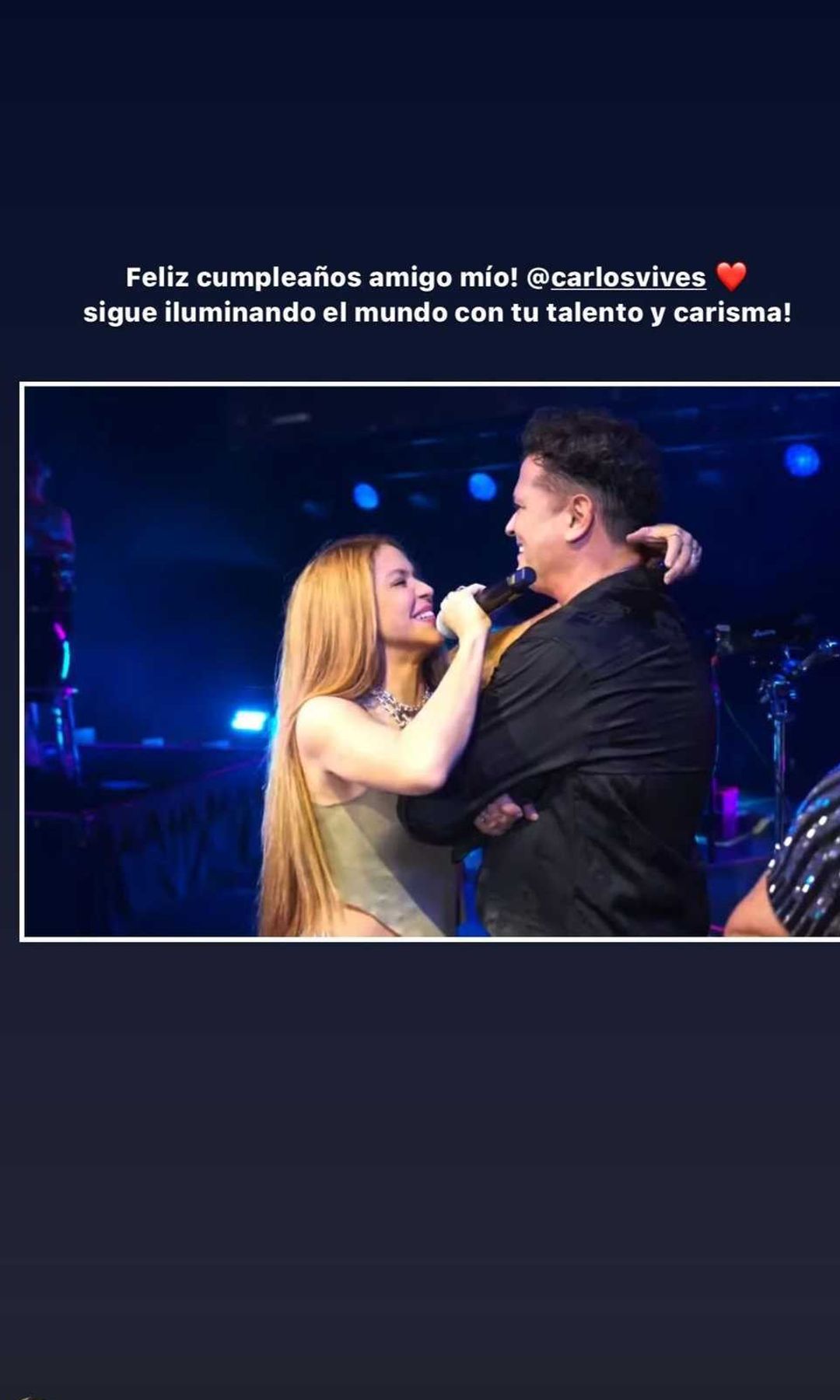 Shakira y Carlos Vives