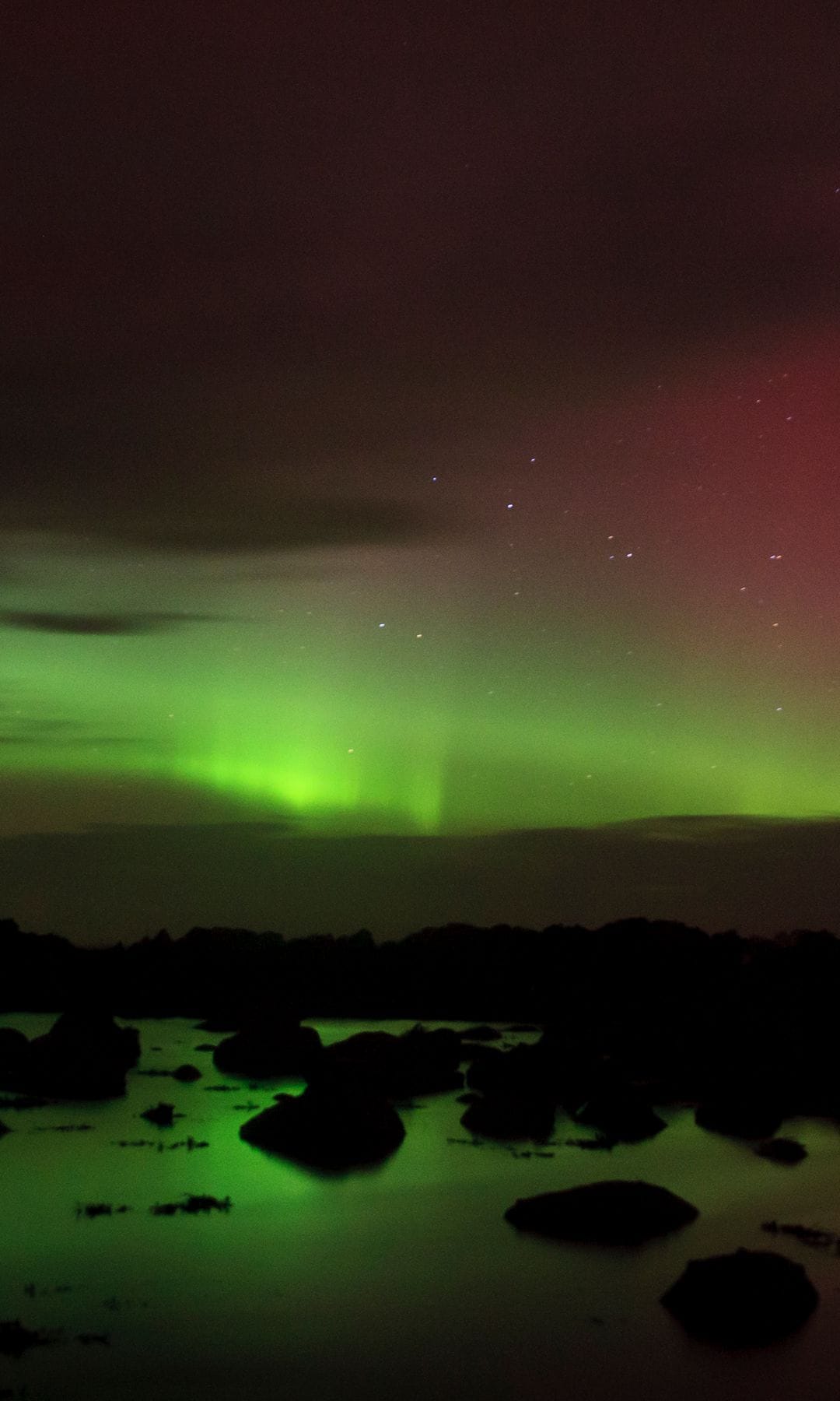 aurora boreal malin head irlanda