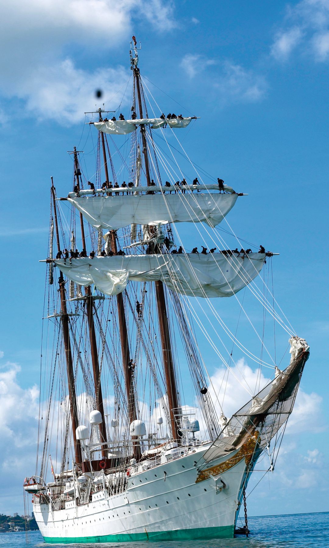 El buque escuela Elcano