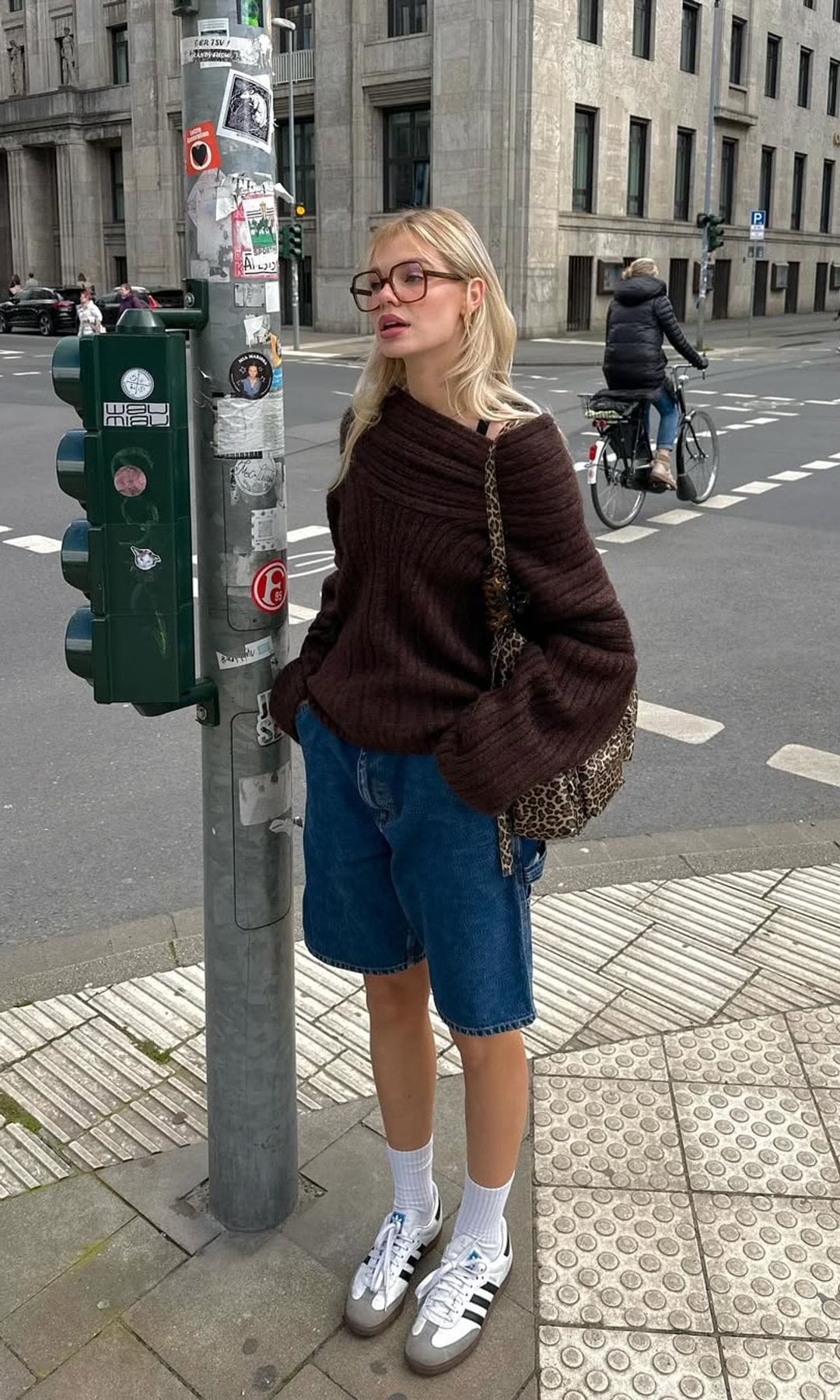 bermudas denim y jersey