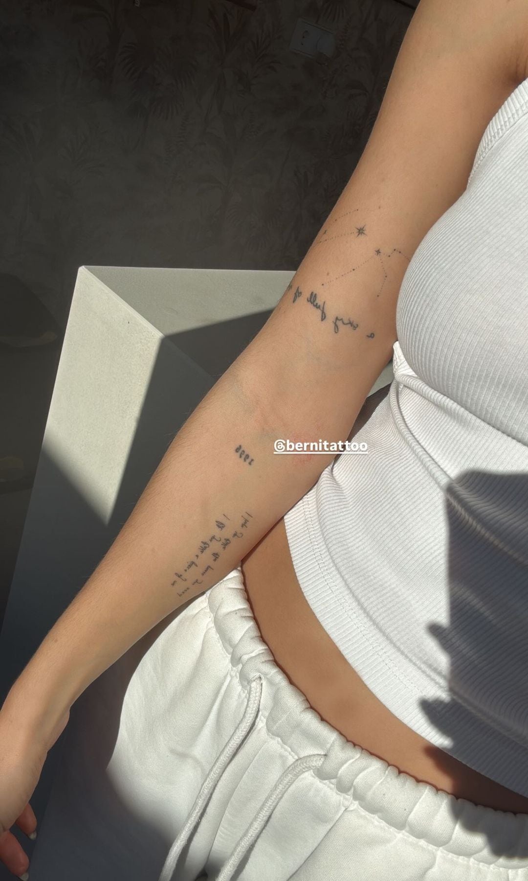 El nuevo tatuaje de María Pedraza