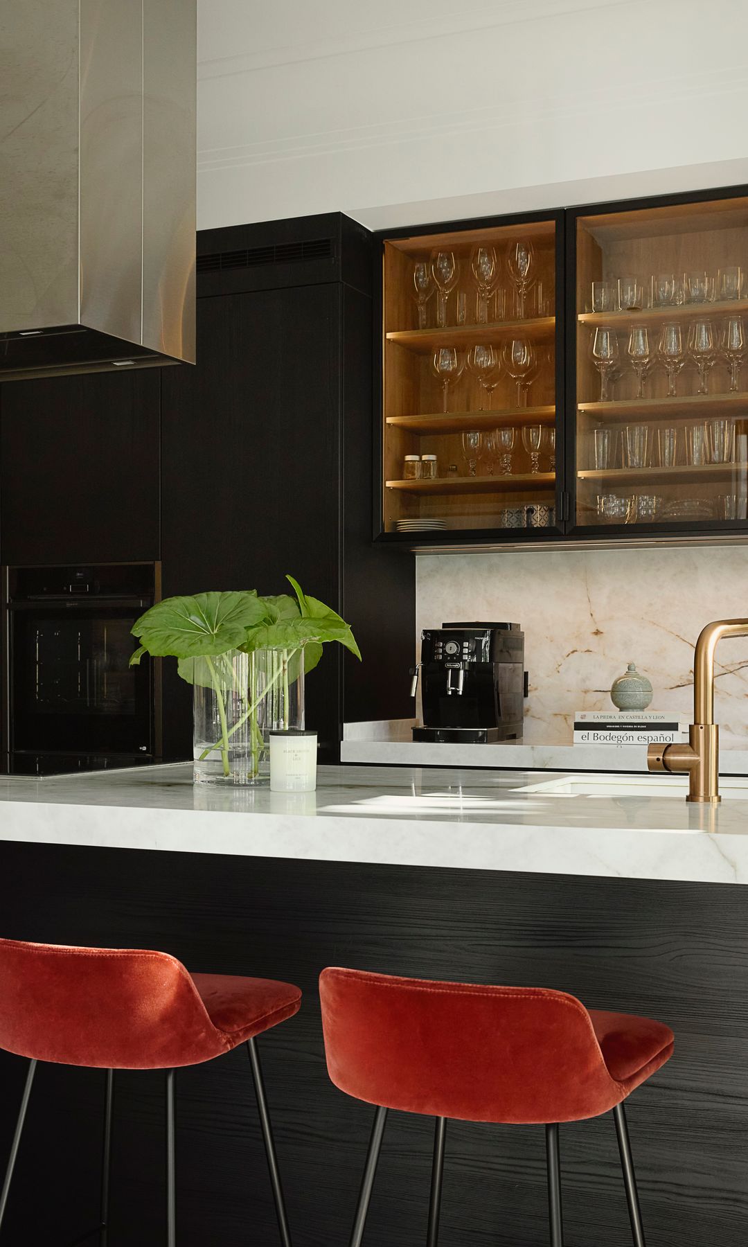 Muebles de cocina en negro