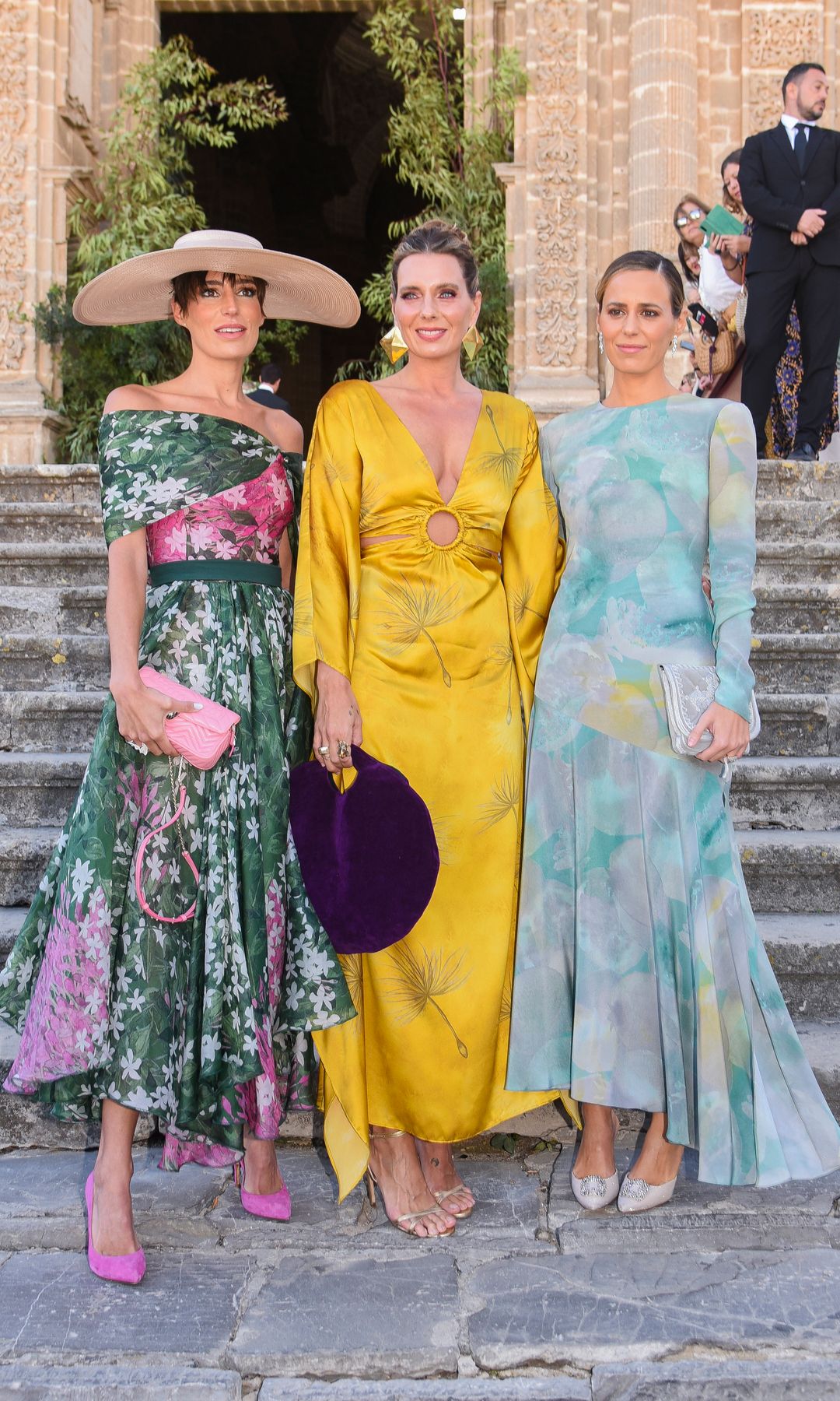 the best looks of guests at Ana Cristina Portillo’s wedding