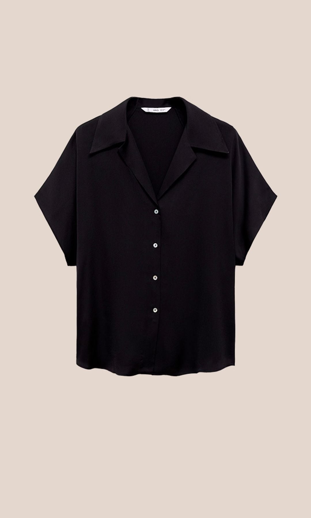 Camisa satinada (25,99 euros)