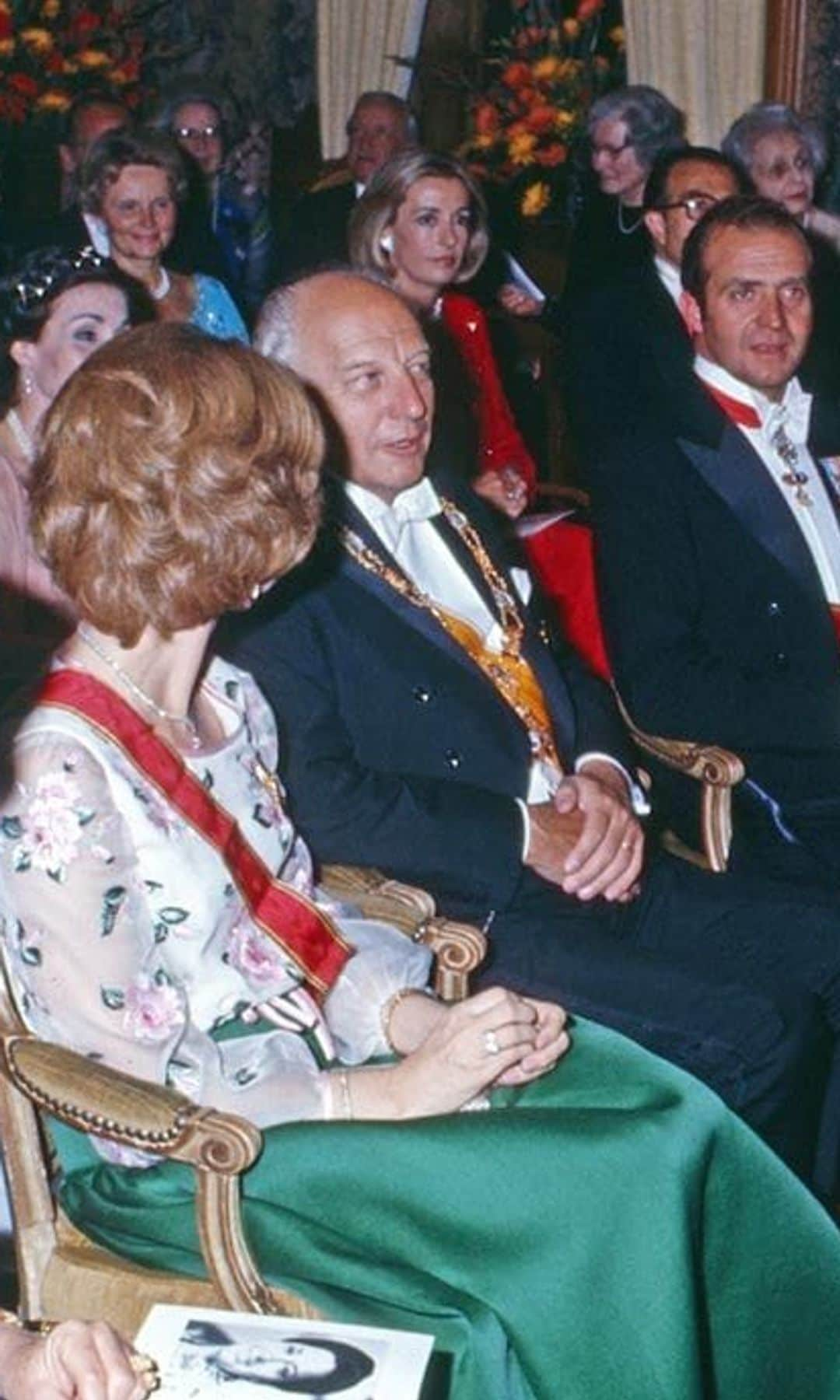 QUEEN SOFIA WITH VALENTINO DRESS