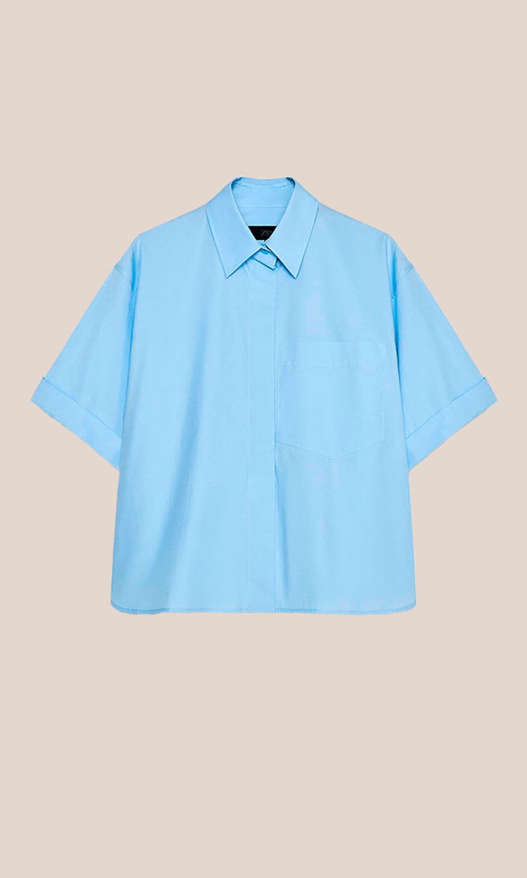 Camisa de popelín (22,95 euros)