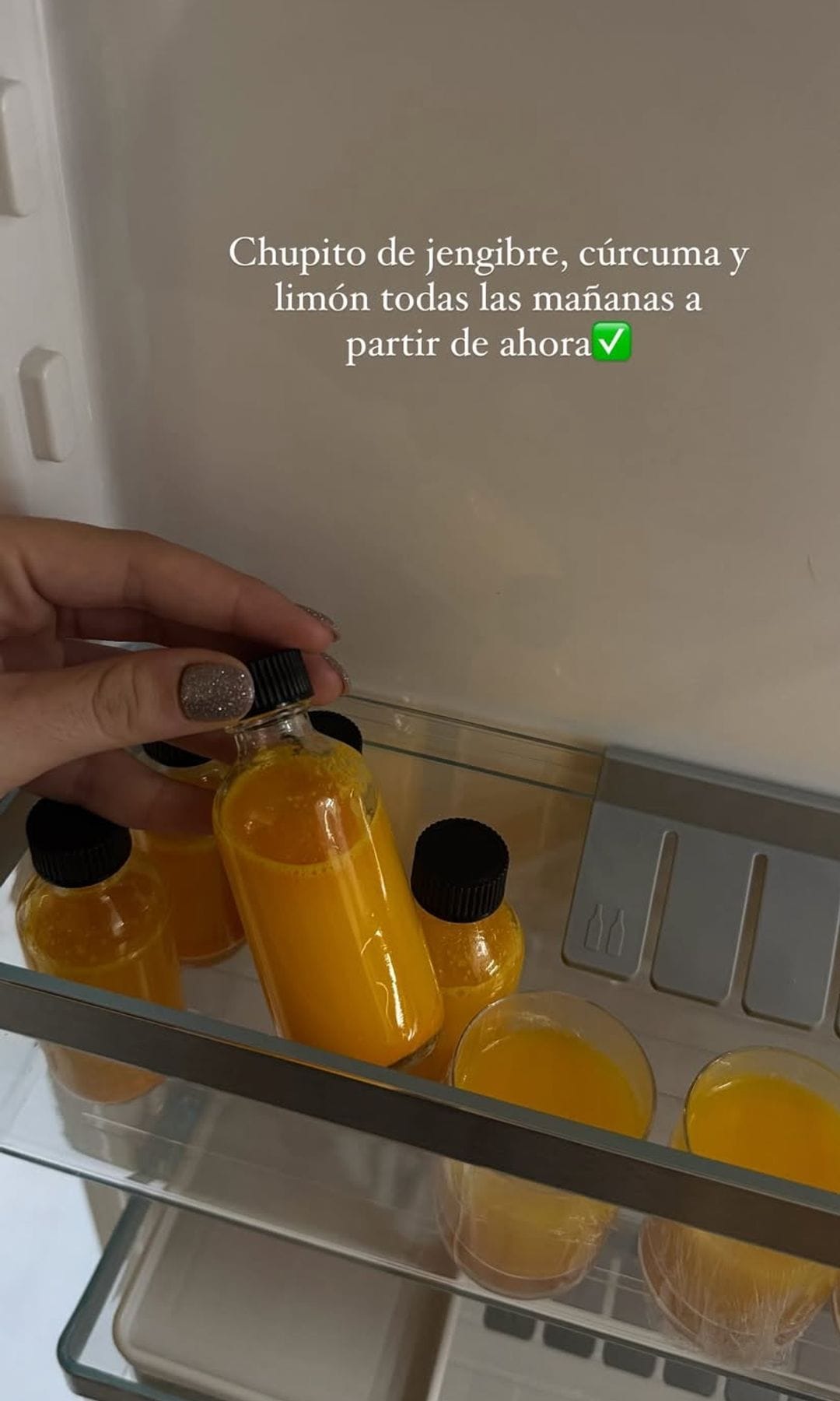 Los chupitos detox de Alba Díaz