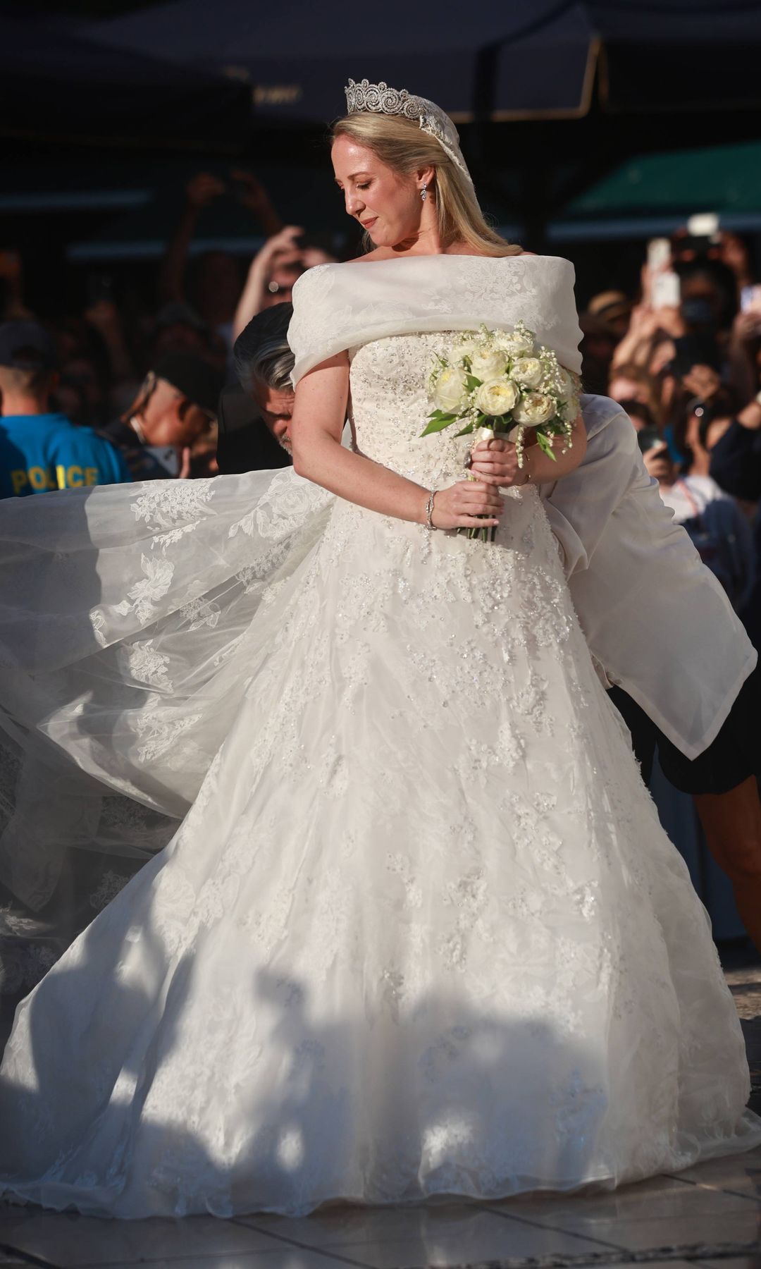 Vestido de novia de Teodora de Grecia