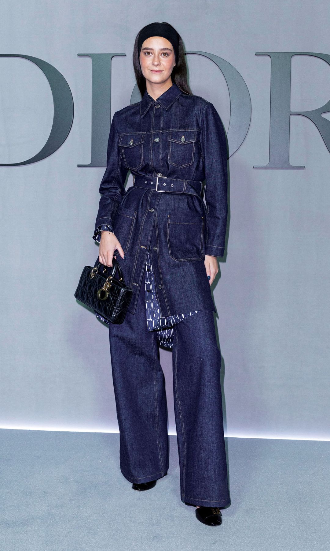 Victoria de Marichalar en el desfile de Dior