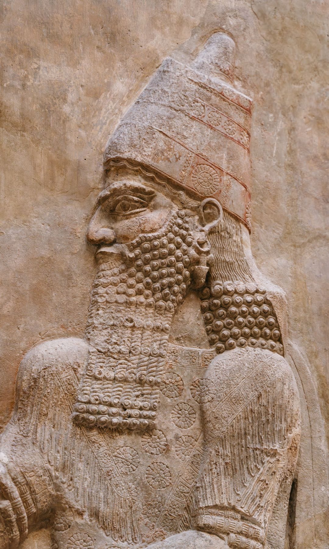 “Rey Sargón II y un alto dignatario”, Khorsabad (Iraq), 721-705 A.C.