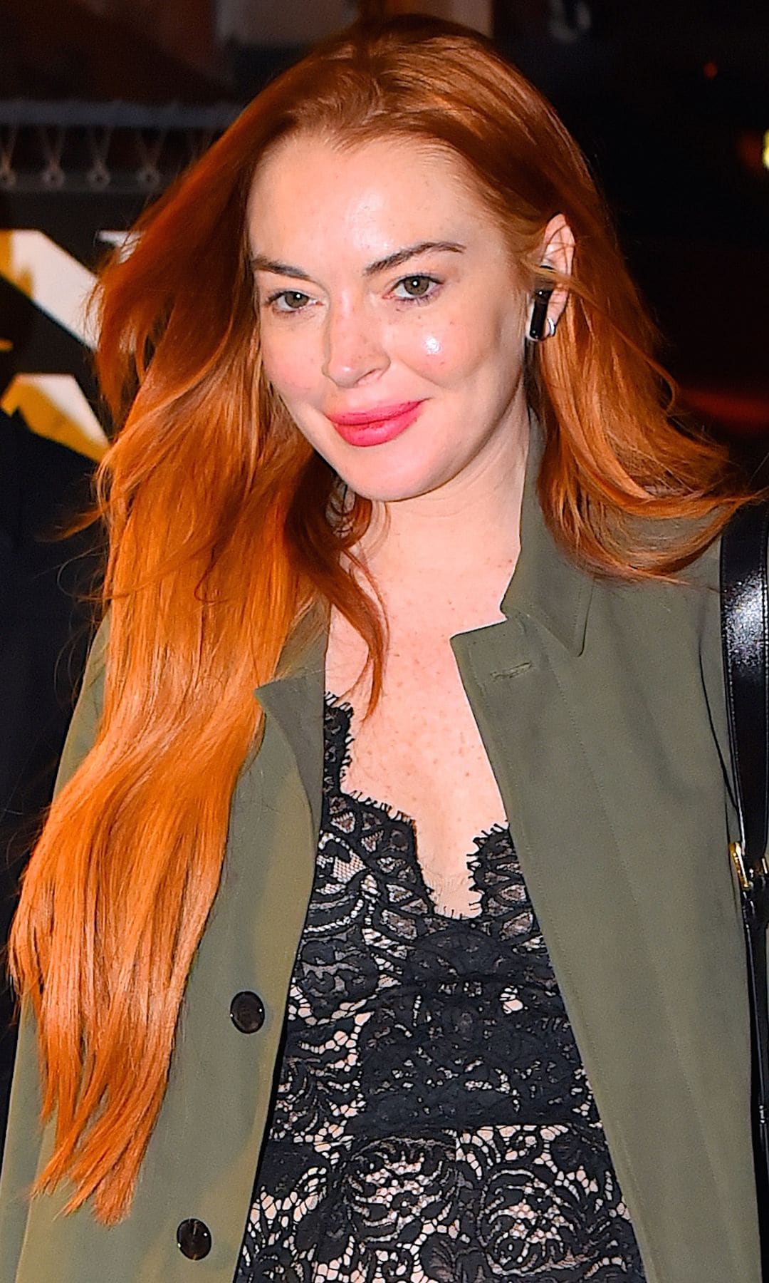 Lindsay Lohan en 2019 en Nueva York