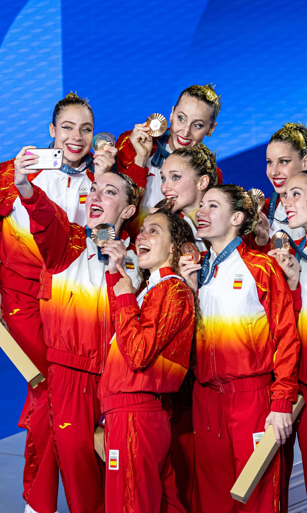 El equipo español de natación artística logra la medalla de bronce en los Juegos Olímpicos de París 2024