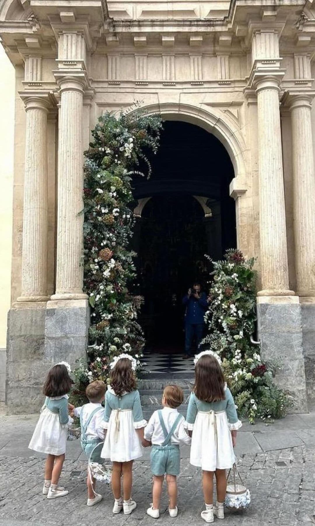 Niños de arras de boda