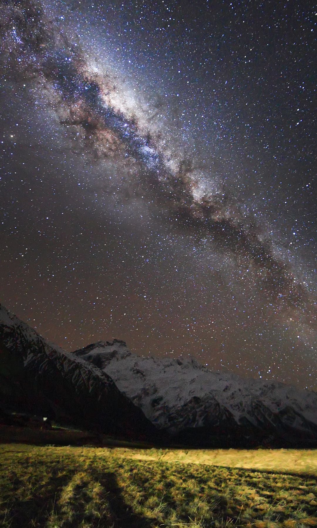 via lactea monte cook aoraki nueva zelanda