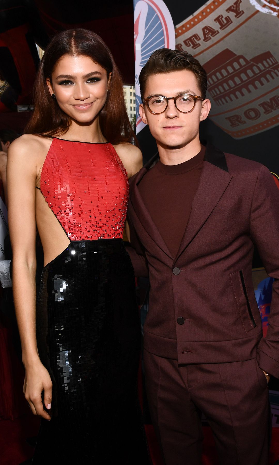 Zendaya y Tom Holland en 2019