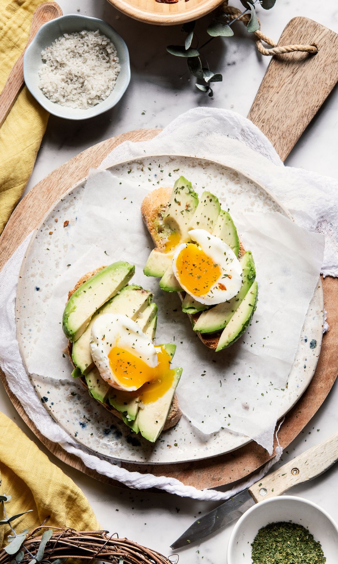 Aguacate para el crecimiento del cabello