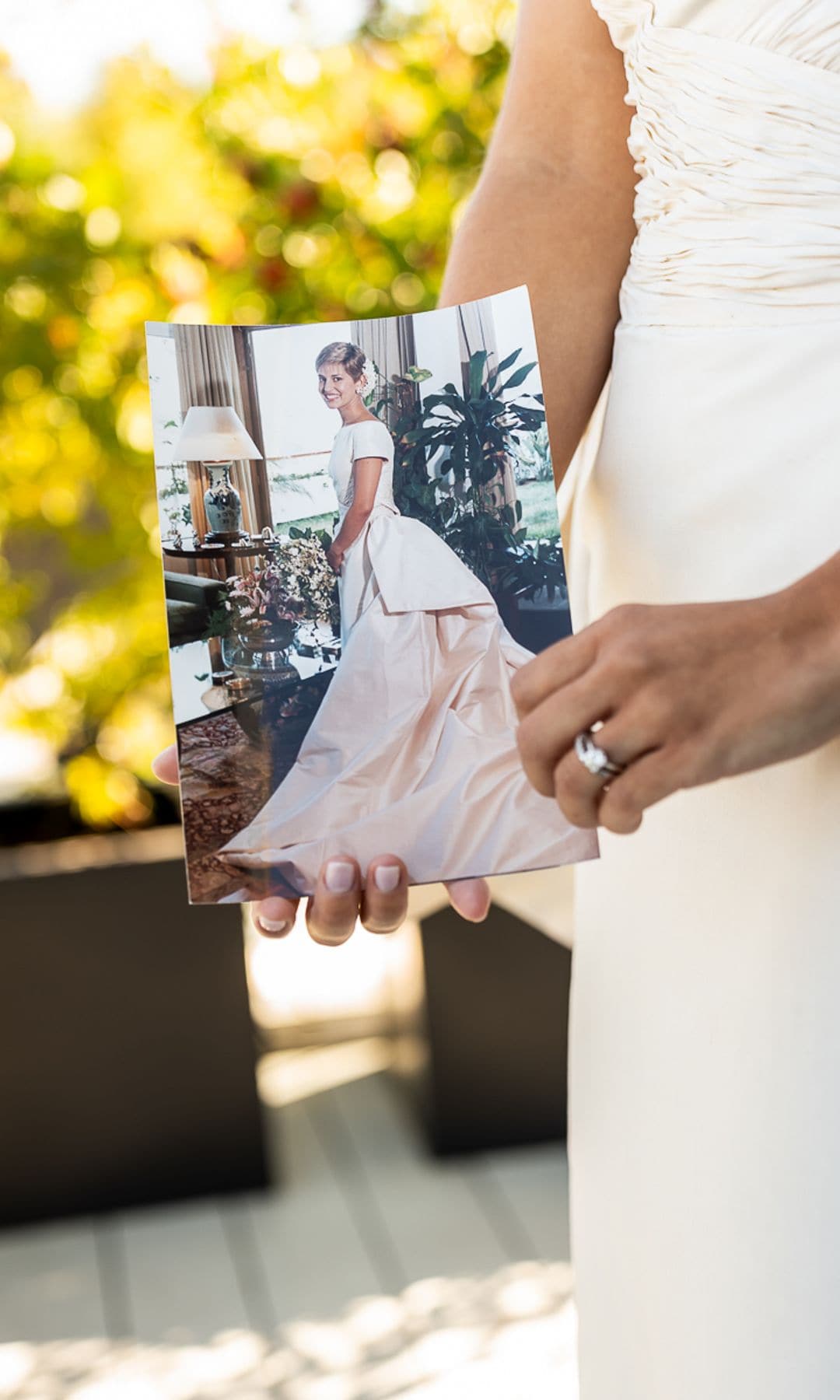 Vestido de novia reciclado Basaldua