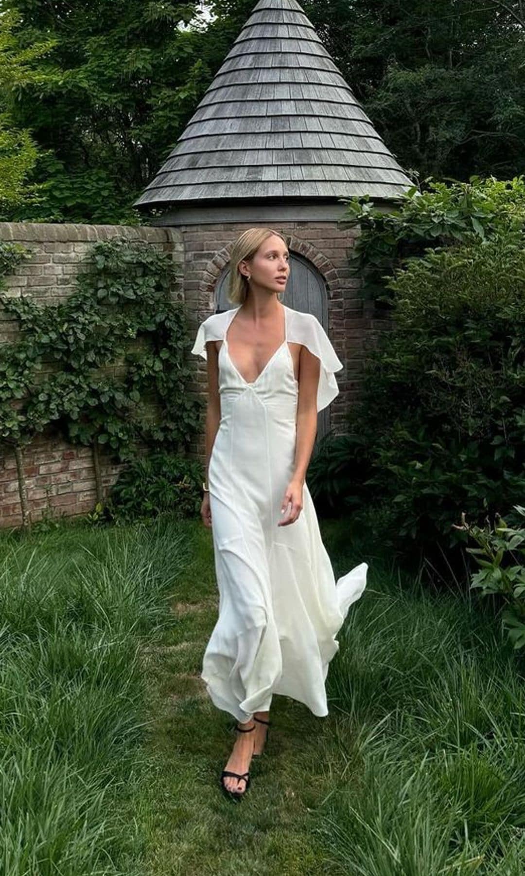 Olympia de Grecia con vestido de Chloe