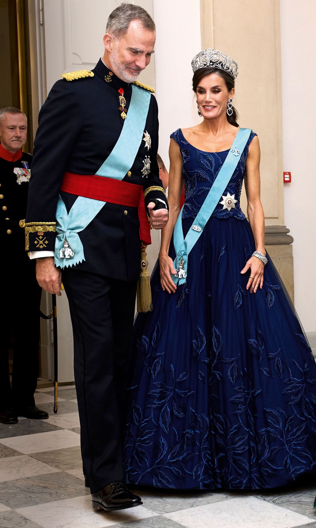 El rey Felipe y la Reina Letizia