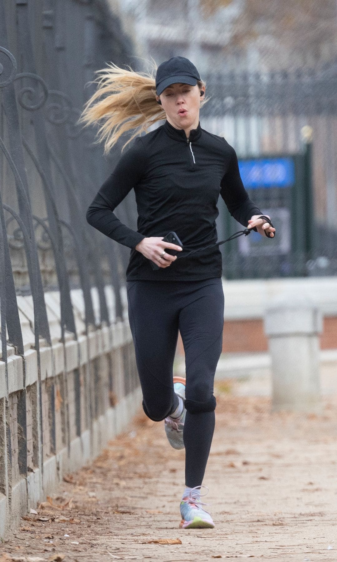 Amber Heard haciendo running