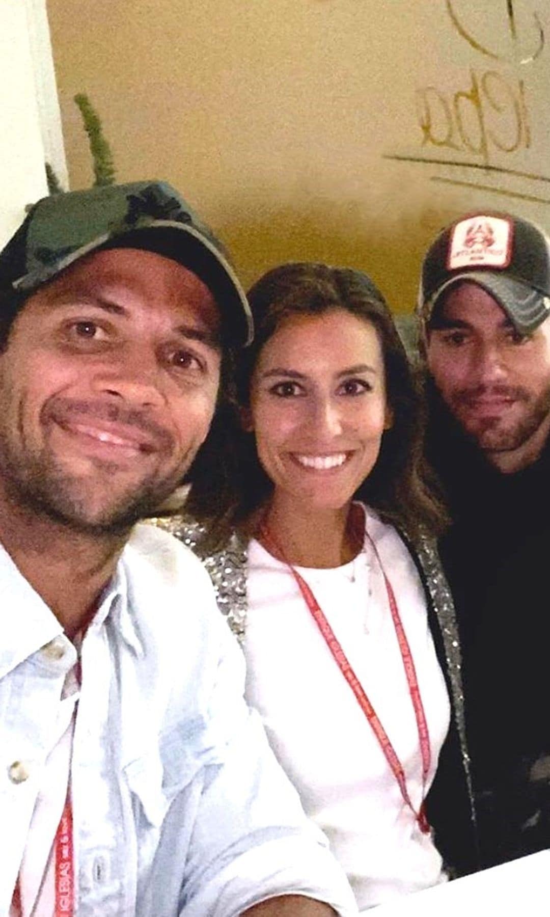 Ana Boyer, Enrique Iglesias, Fernando Verdasco 