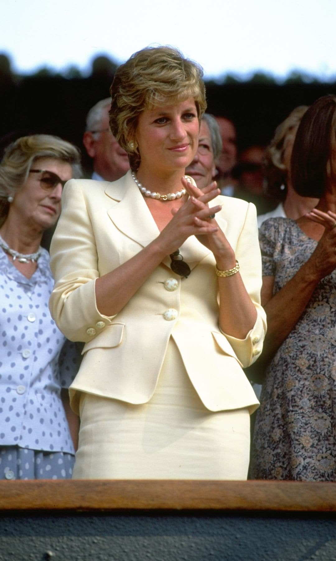 Diana de Gales en Wimbledon, 1995