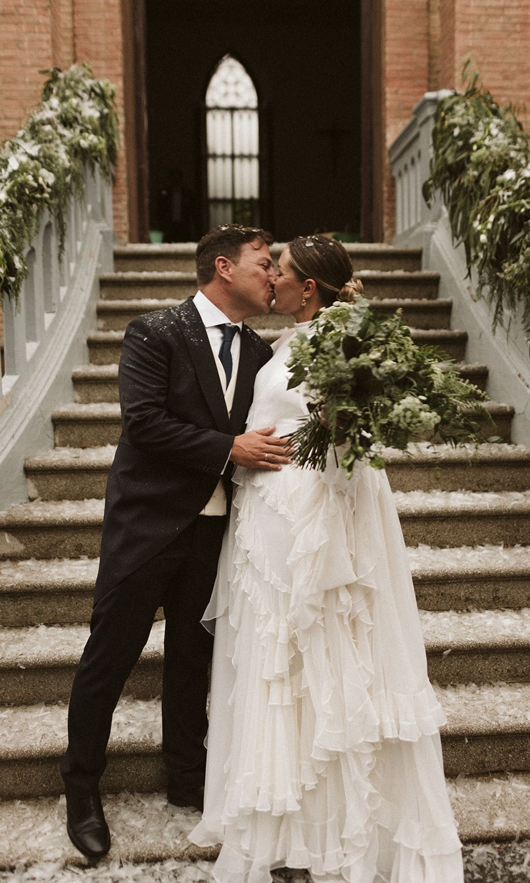 Vestido de novia creado por el granadino Iván Martín