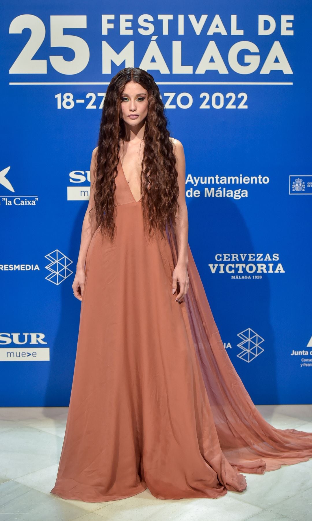 María Pedraza en el Festival de Cine de Málaga en 2022