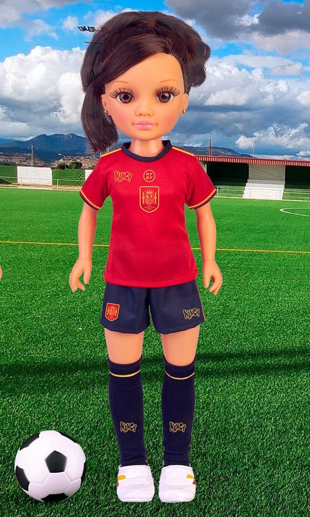 Muñecas Nancy selección femenina de fútbol