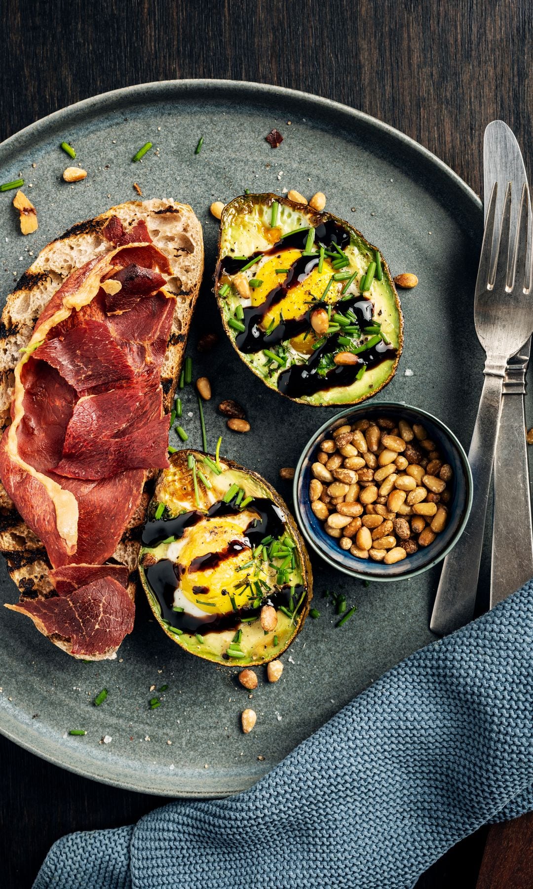 Tostada de jamón ibérico