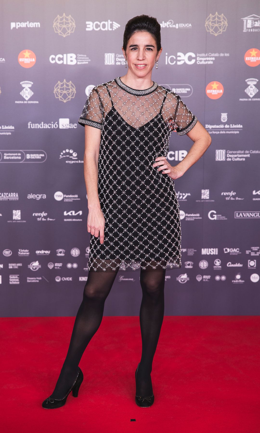 Mar Coll at the Gaudí Awards 