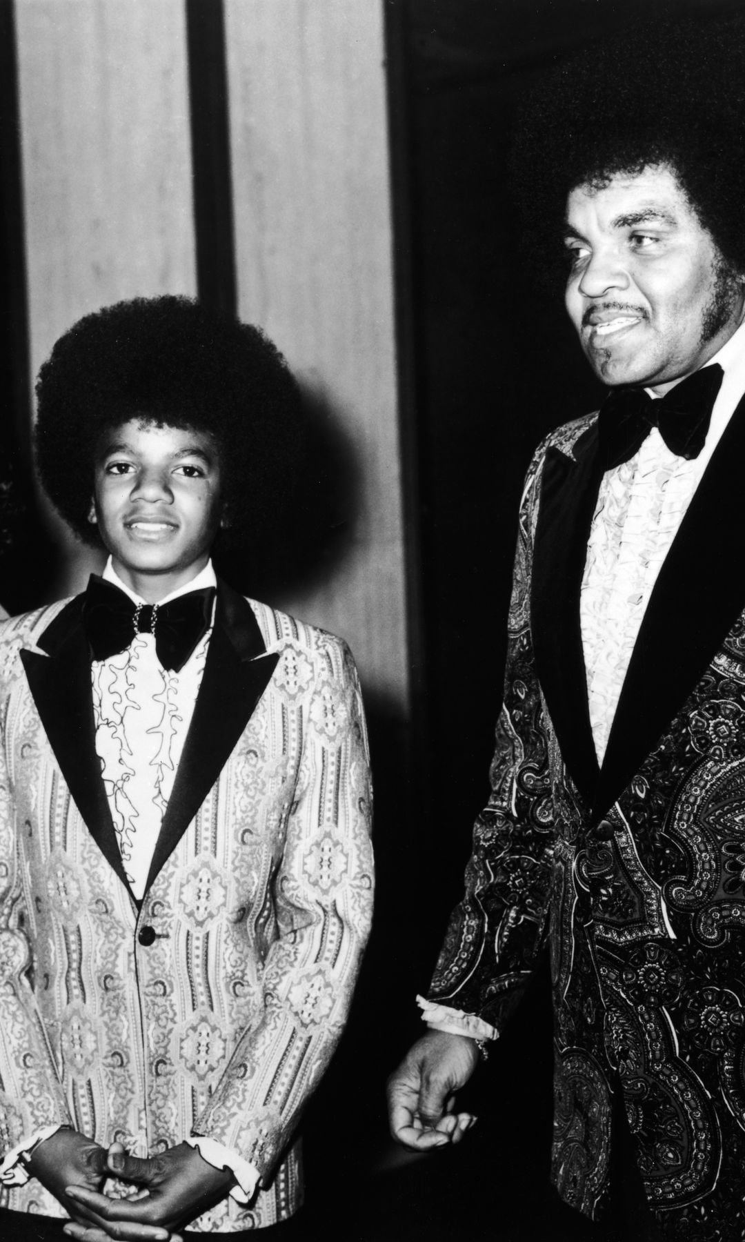 Michael Jackson con su padre, Joe Jackson