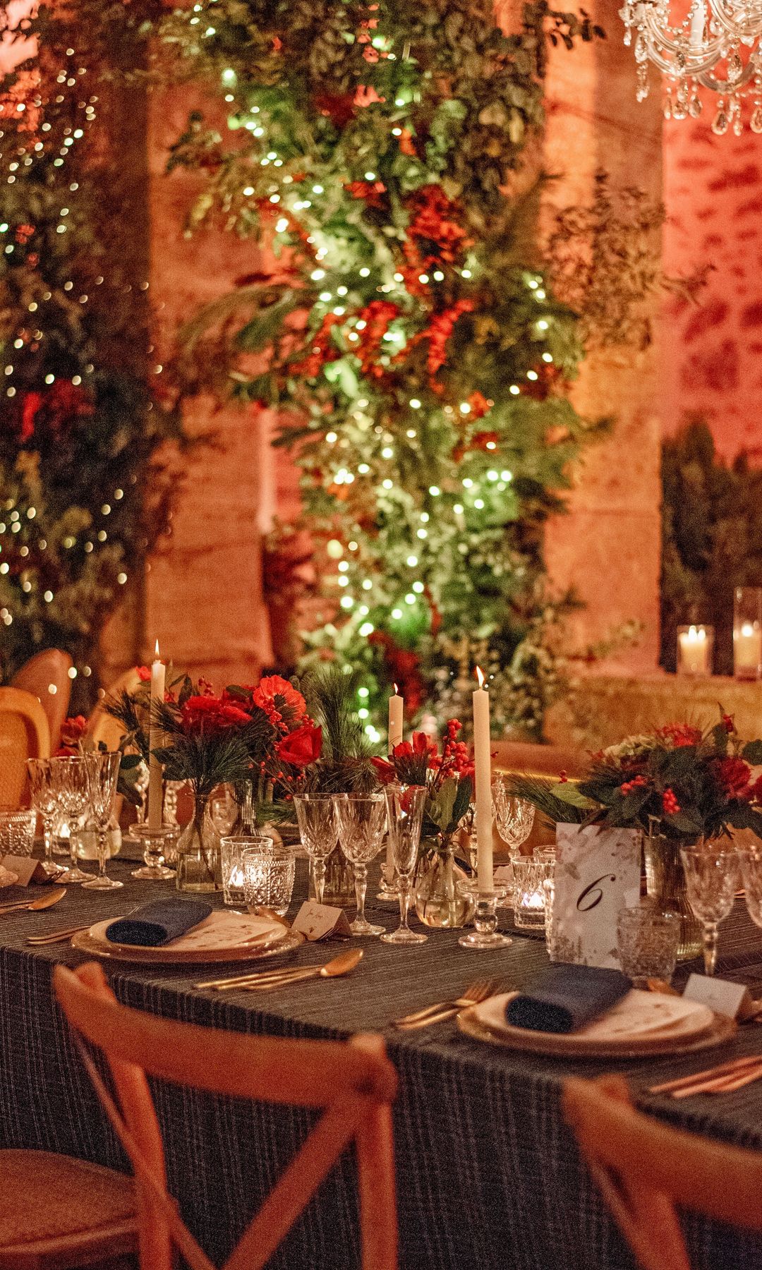 Decoración de bodas de Navidad Las bodas de Araventum