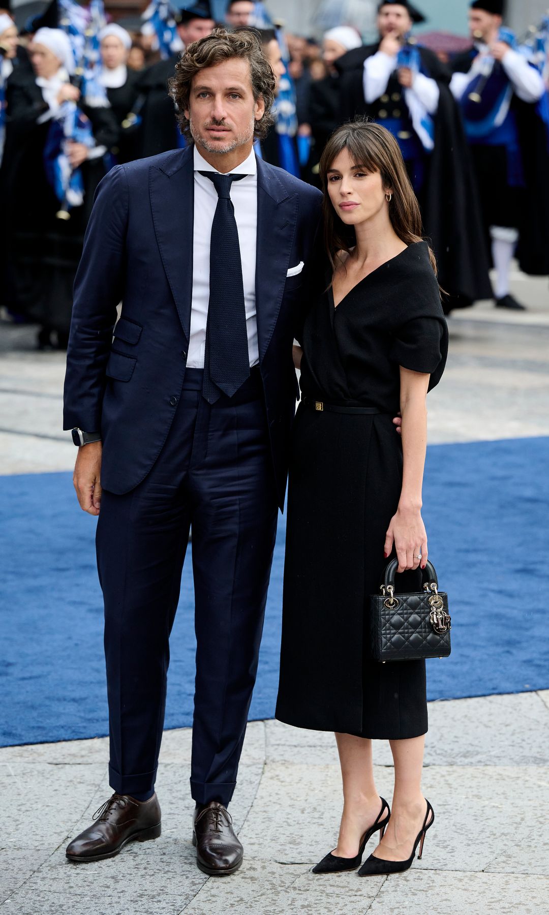 Feliciano López y Sandra Gago en los Premios Princesa de Asturias 2024 en Oviedo