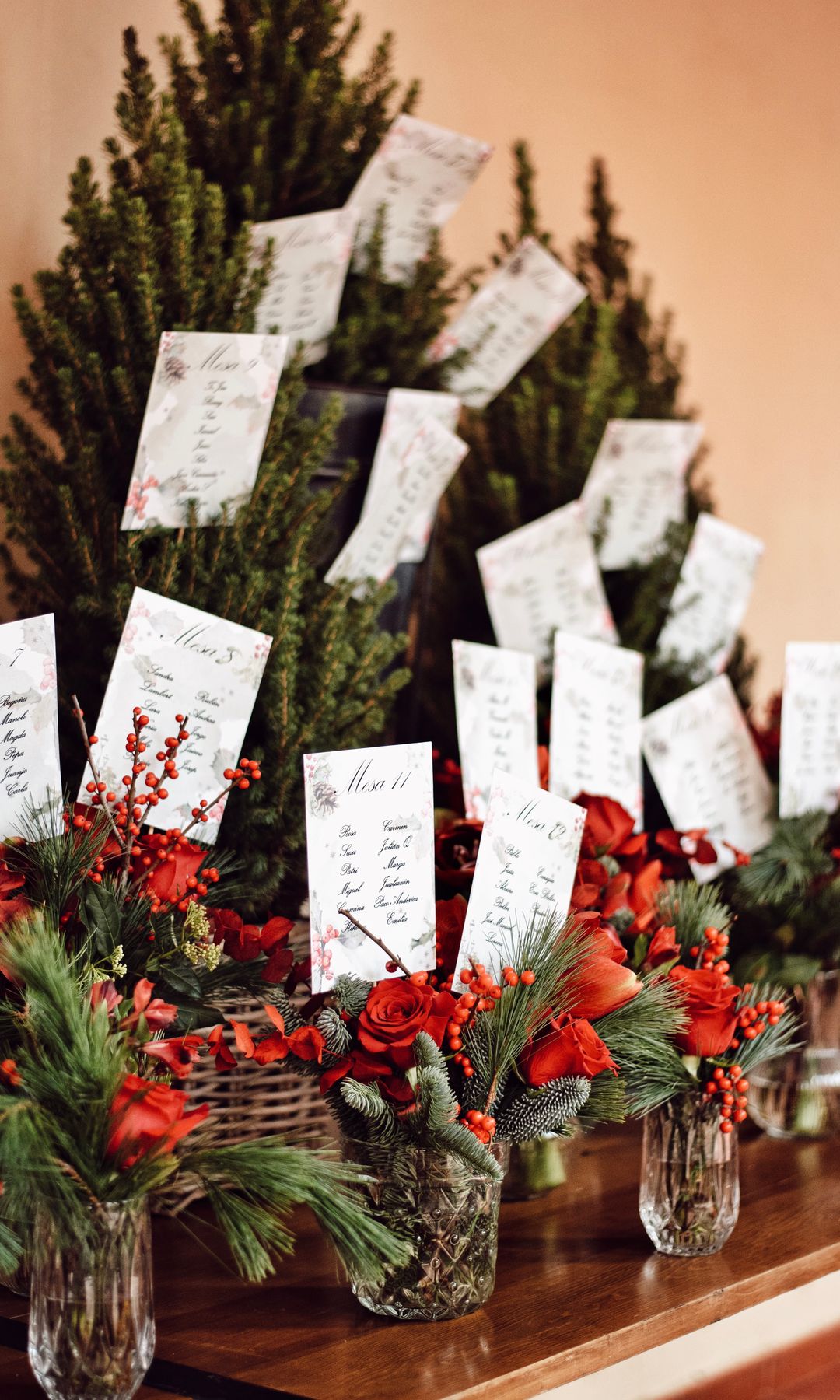 Decoración de bodas de Navidad Las bodas de Araventum