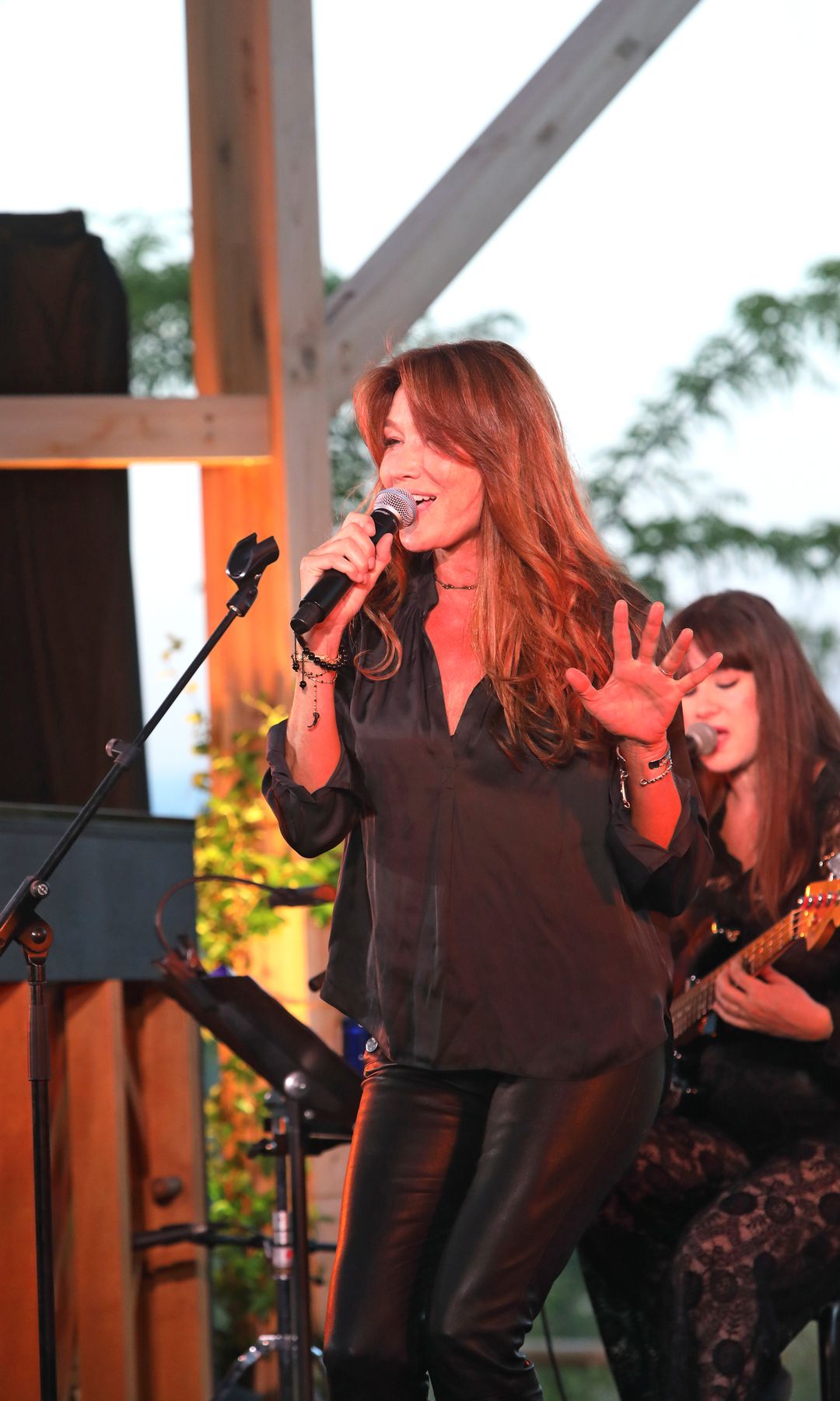 Carla Bruni de concierto en Barcelona