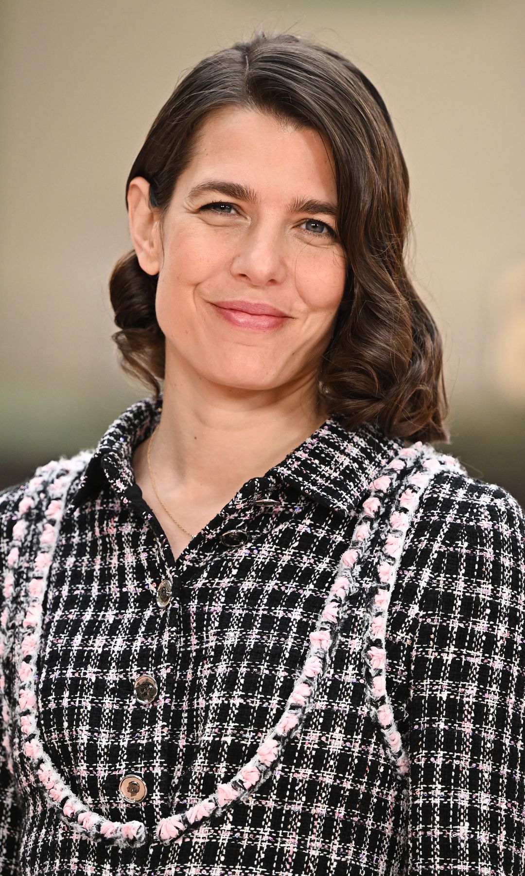 Carlota Casiraghi en el desfile de Chanel en Paris Fashion Week