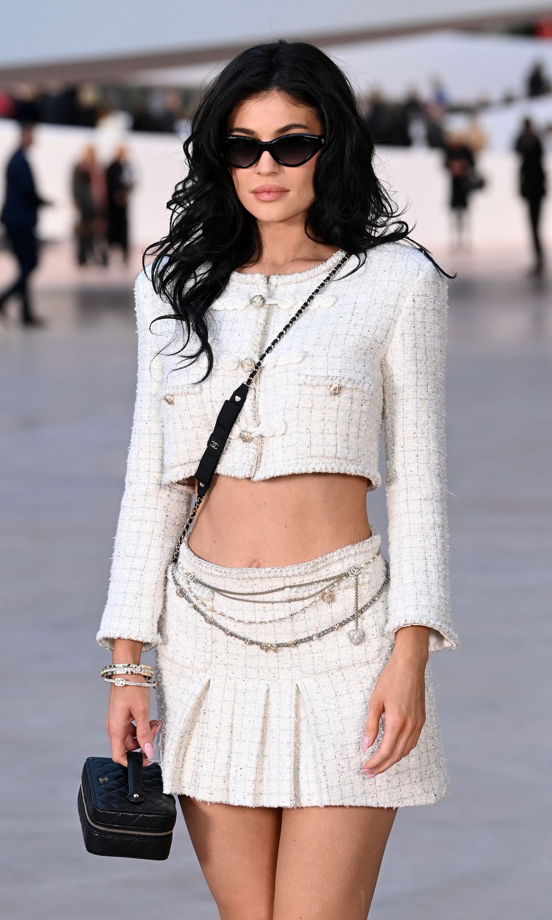 Kylie Jenner en el desfile Primavera/Verano 2025 Alta Costura de Chanel en París