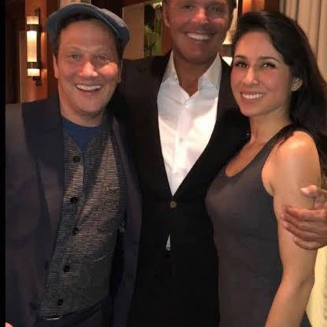 Luis Miguel con Rob Schneider