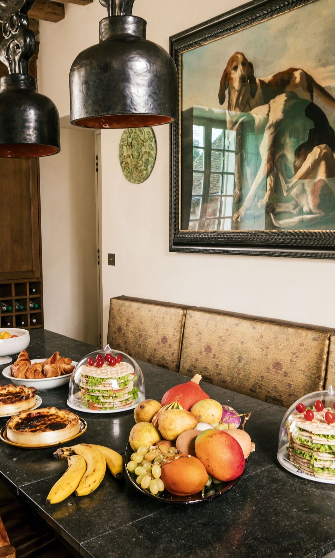 Otra de las vistas de la cocina de la casa