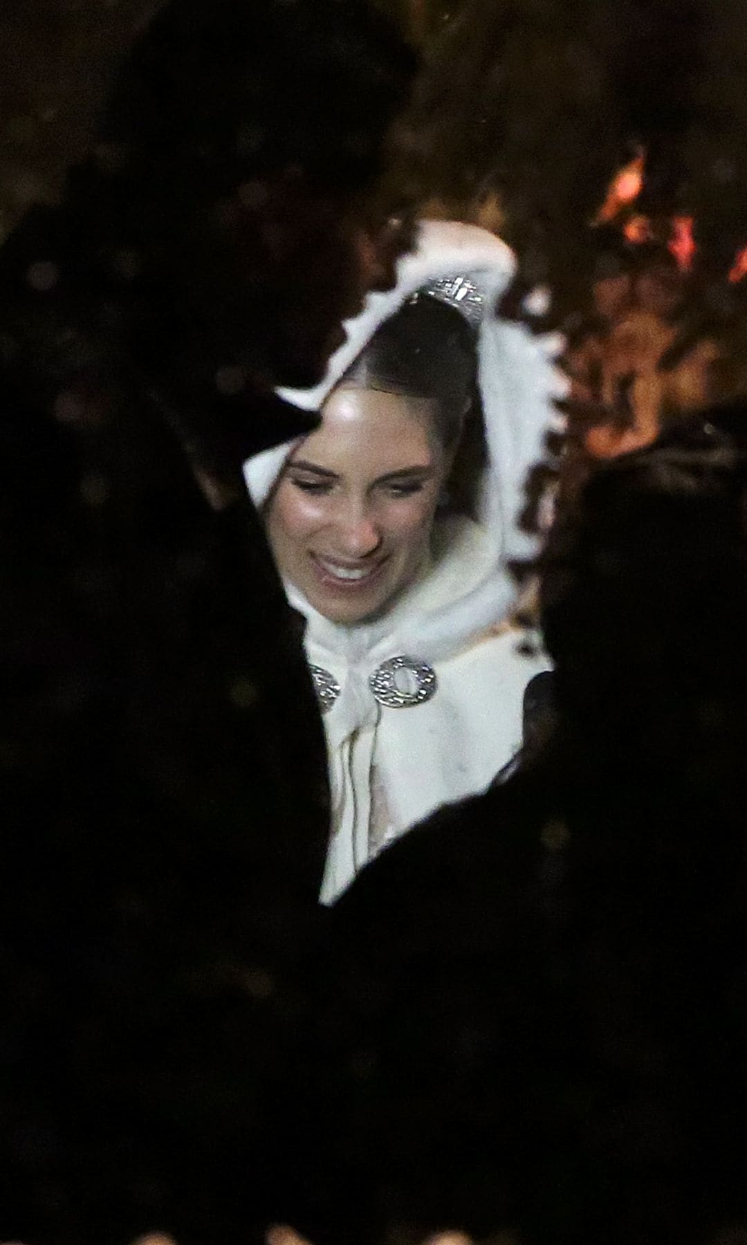 Tatiana Santo Domingo el día de su boda con Andrea Casiraghi