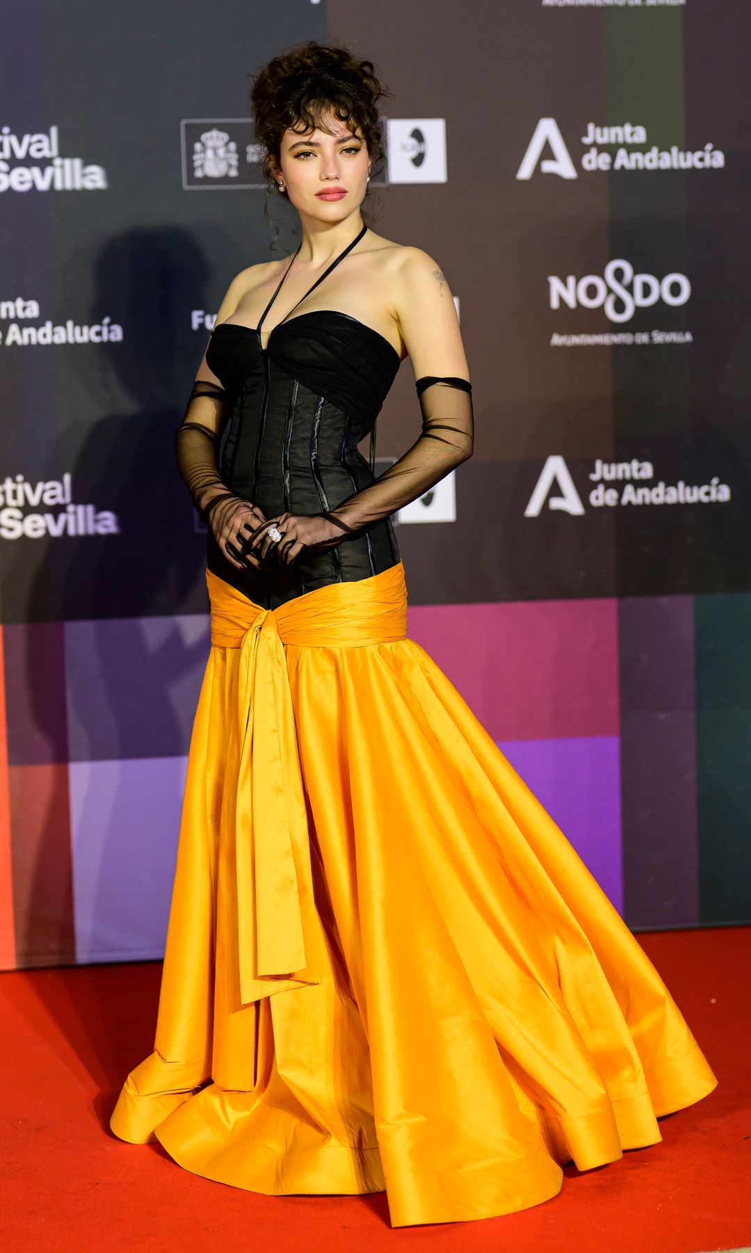 Gabriela Andrada en el Festival Europeo de Cine de Sevilla