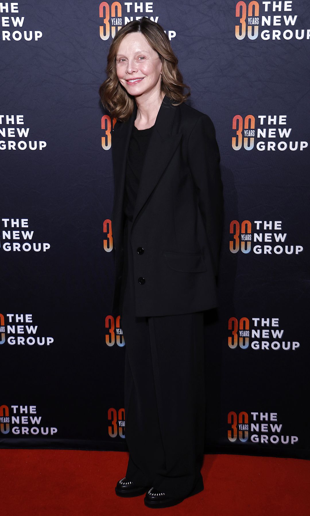 Calista Flockhart attends The New Group's 30th Anniversary Gala at Cipriani Wall Street on March 10, 2025 in New York City