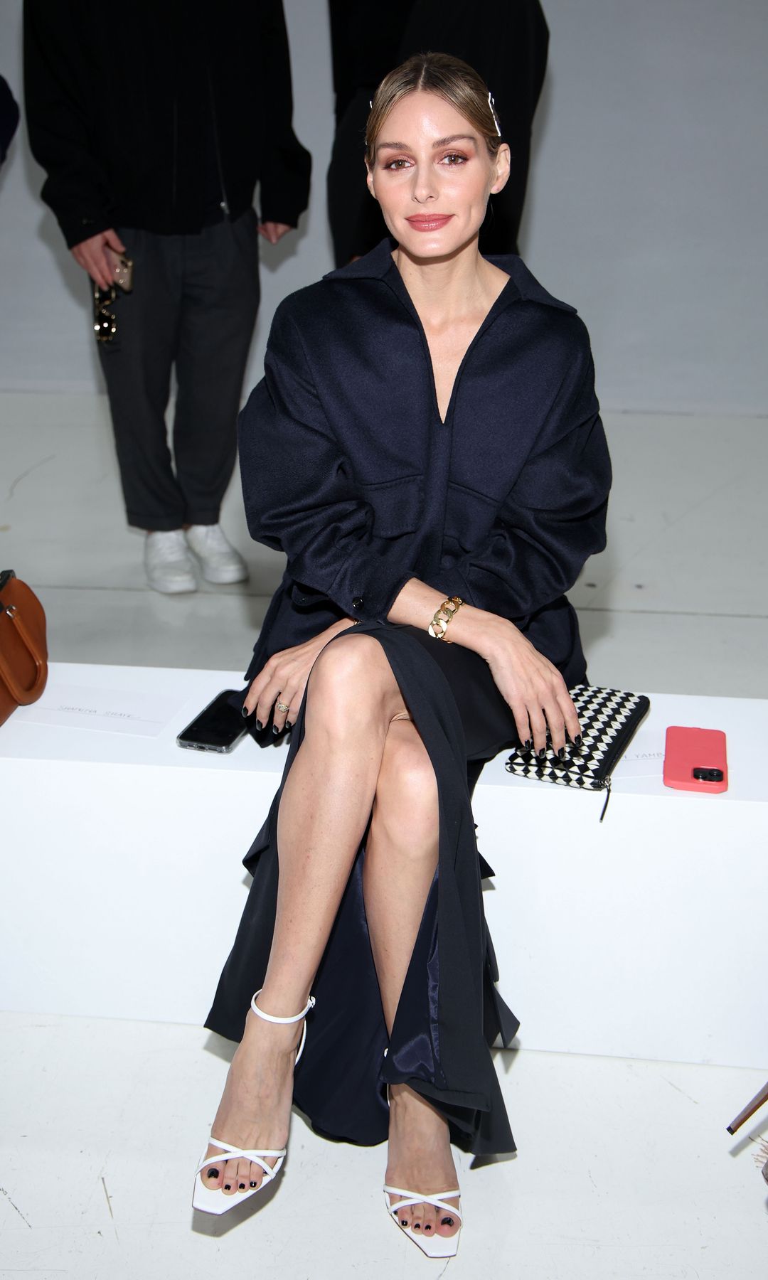 Olivia Palermo en el desfile de Max Mara en Milas Fashion Week