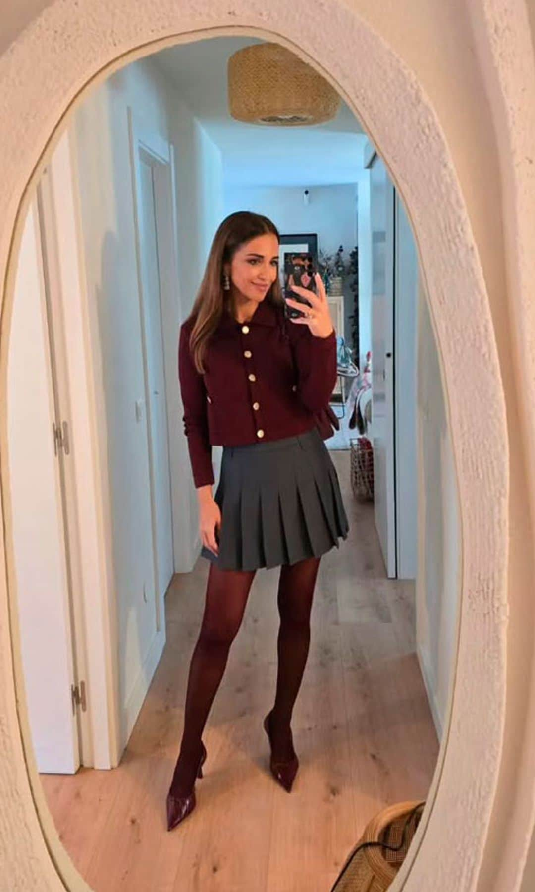 Paula Echevarría looks Navidad