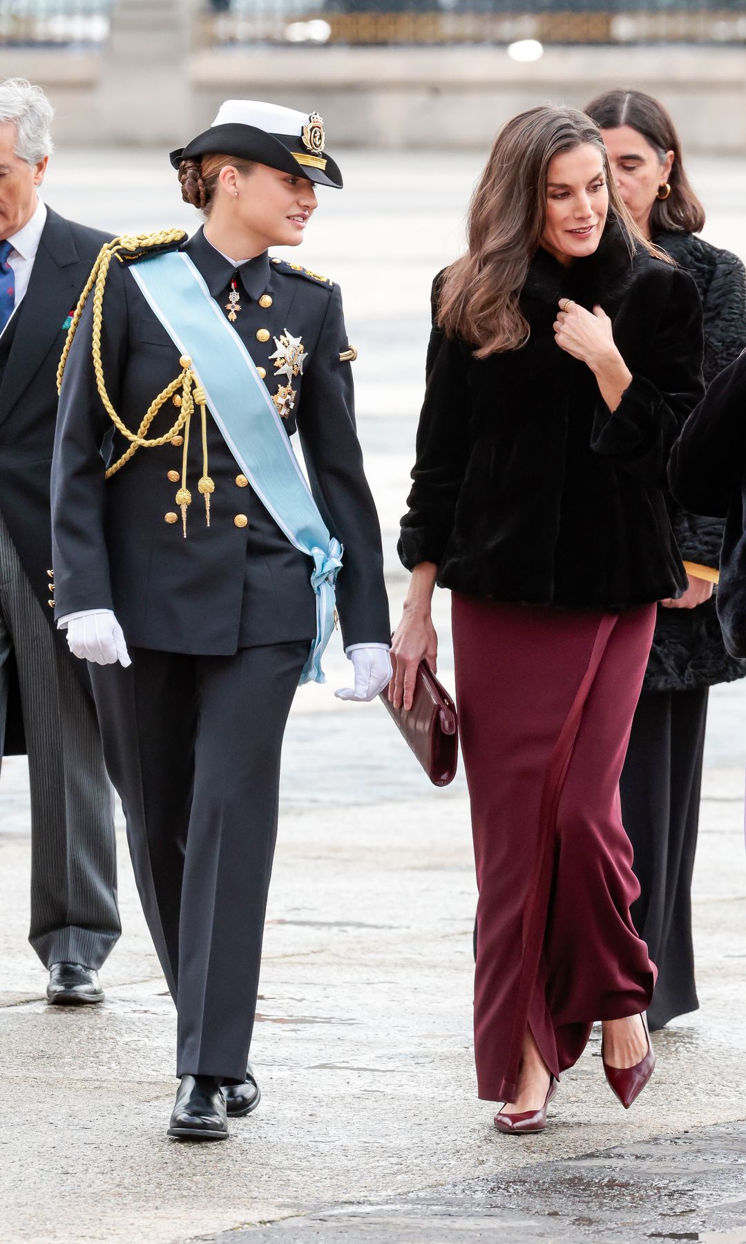 Don Felipe y doña Letizia