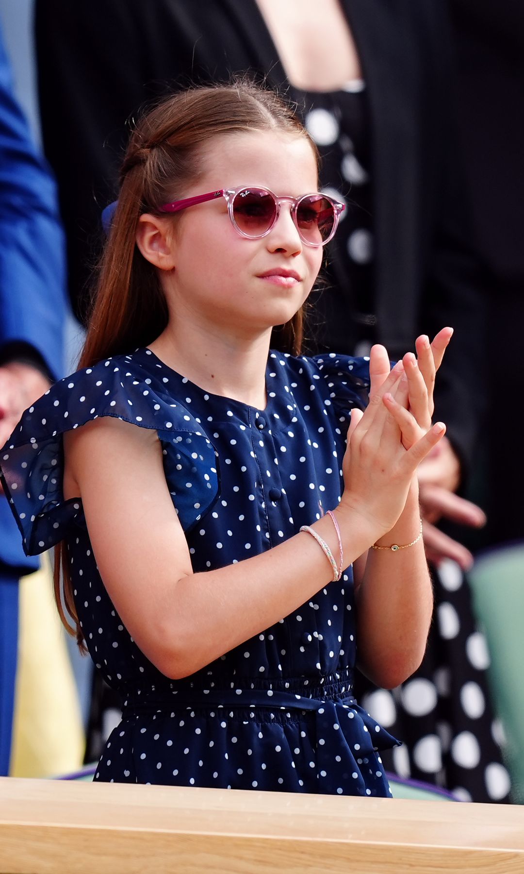 La princesa Charlotte en Wimbledon